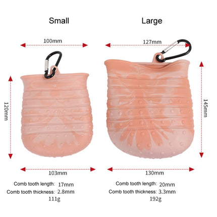 Histotree Pet Foot Washing Cup Multifunctional Dog Paw Cleaning Brush, Small (Purple), Small (Blue), Large (Pink), Large (Purple), Large (Blue)