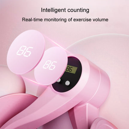 Yoga Clip Legs Pelvic Muscle Trainer Kegel Exercise Postpartum Repair Slim Legs Equipment, Pink, Counting Model Pink, Purple, Counting Model Purple