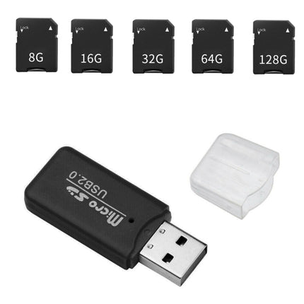 CCD Digital Camera Memory Card + Card Reader, Memory Card + Card Reader 8G, Memory Card + Card Reader 16G, Memory Card + Card Reader 32G, Memory Card + Card Reader 64G, Memory Card + Card Reader 128G