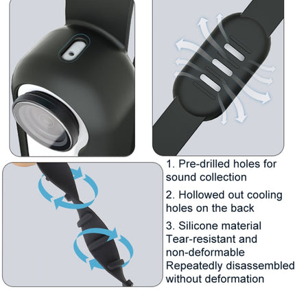 For Insta360 GO 3 / 3S Sunnylife IST-Q9335 Camera Silicone Case Wristband Bicycle Strap Expanding Accessories