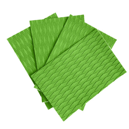 4pcs /Set EVA Surfboard Anti-Skid Pads Kayak Foot Pads, Black, Blue, Green, Orange