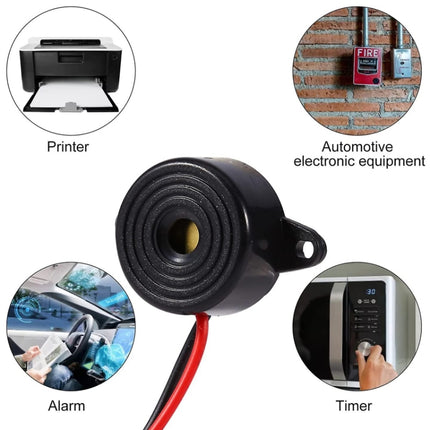SFM-20B DC3-24V 95dB High Decibel Continuous Sound Alarm Active Piezo Buzzer, SFM-20B DC3-24V 95dB