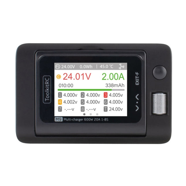 ToolkitRC M9 600W Airplane Li-Po Battery Balance Charger With Voice Function, M9
