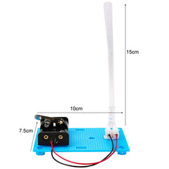 Colorful Fiber Optic Light Children Handmade Science Fun Invention DIY Assembly Model Material Kit, Colorful Fiber Optic Light