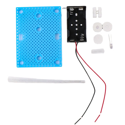 Colorful Fiber Optic Light Children Handmade Science Fun Invention DIY Assembly Model Material Kit, Colorful Fiber Optic Light