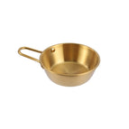 12cm With Handle Gold