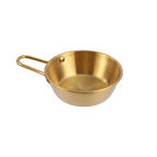 13cm With Handle Gold