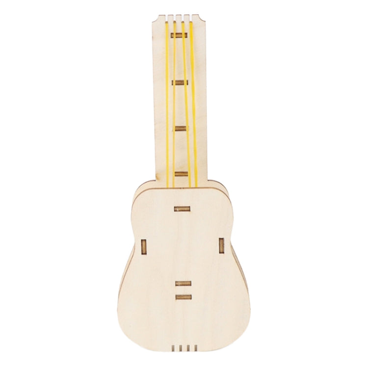 Rubber Band Guitar Sound Awareness Material Kit Kids DIY Toys Research Equipment, Rubber Band Guitar