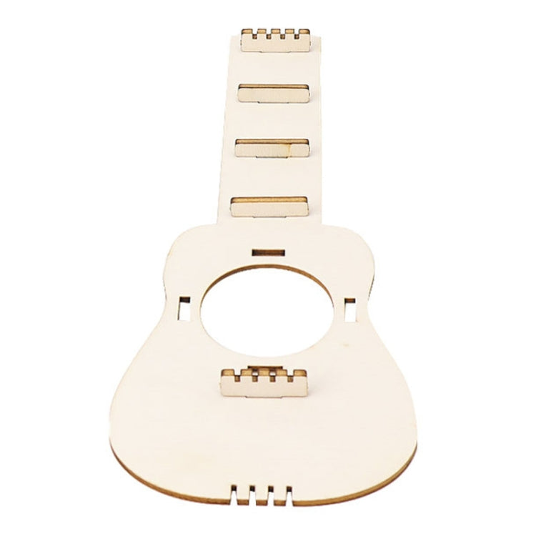 Rubber Band Guitar Sound Awareness Material Kit Kids DIY Toys Research Equipment, Rubber Band Guitar