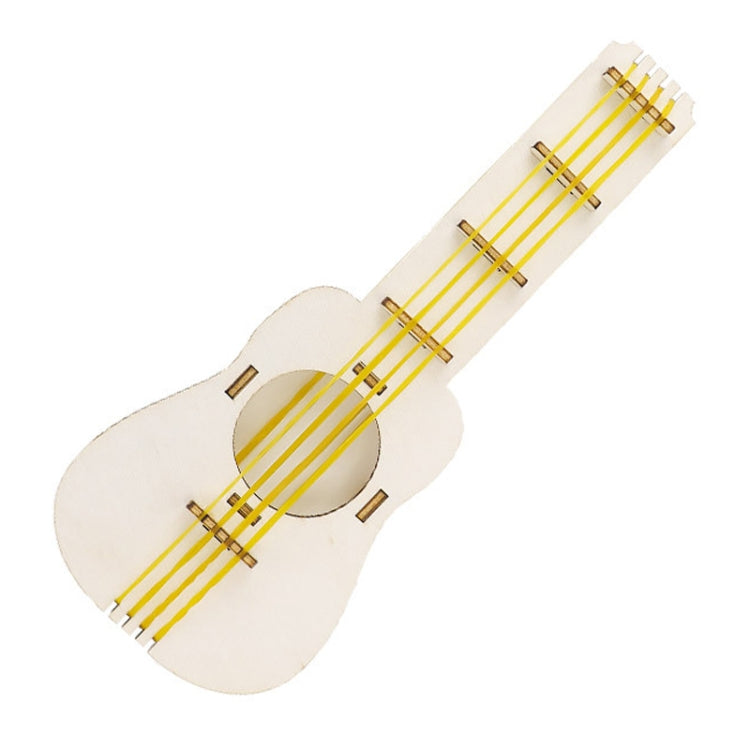 Rubber Band Guitar Sound Awareness Material Kit Kids DIY Toys Research Equipment, Rubber Band Guitar