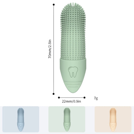 Pet Finger Toothbrush Cats Dogs Silicone Toothbrush Pet Oral Cleaning Care Tool