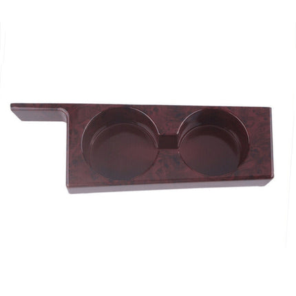 For BMW 5 Series E39/528i/530i/M5 Left-hand Drive Car Central Control Cup Holder, Black, Carbon Grain, Rosewood Color, Black With groove, Carbon Grain With Groove, Rosewood Color With Groove