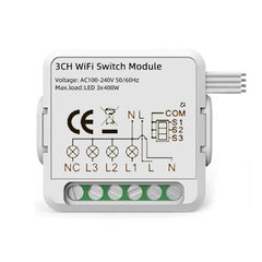 Smart Switch Module For Alexa / Google Home / Tuya Smart Life APP, 1CH  WiFi, 2CH WiFi, 3CH WiFi, 4CH WiFi, 1CH Zigbee, 2CH Zigbee, 3CH Zigbee, 4CH Zigbee