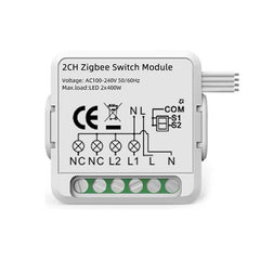 Smart Switch Module For Alexa / Google Home / Tuya Smart Life APP, 1CH  WiFi, 2CH WiFi, 3CH WiFi, 4CH WiFi, 1CH Zigbee, 2CH Zigbee, 3CH Zigbee, 4CH Zigbee