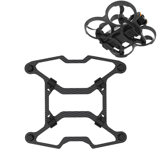 For DJI Avata 2 RCSTQ Chassis Armor Carbon Fiber Lightweight Protection Crash Bumper