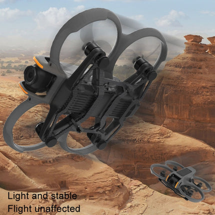 Für DJI Avata 2 RCSTQ Chassis Armor Carbon Fiber Leichte Schutz Crash Bumper