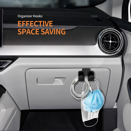 2pcs Car Front Seat Storage Box Hook For BYD Yuan Plus