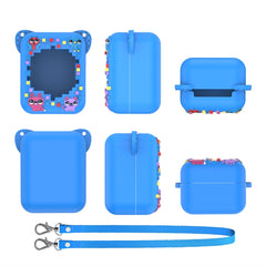 For Bitzee Electronic Pet Machine Silicone Protective Case, Blue, Light Purple, Pink, Mint Green