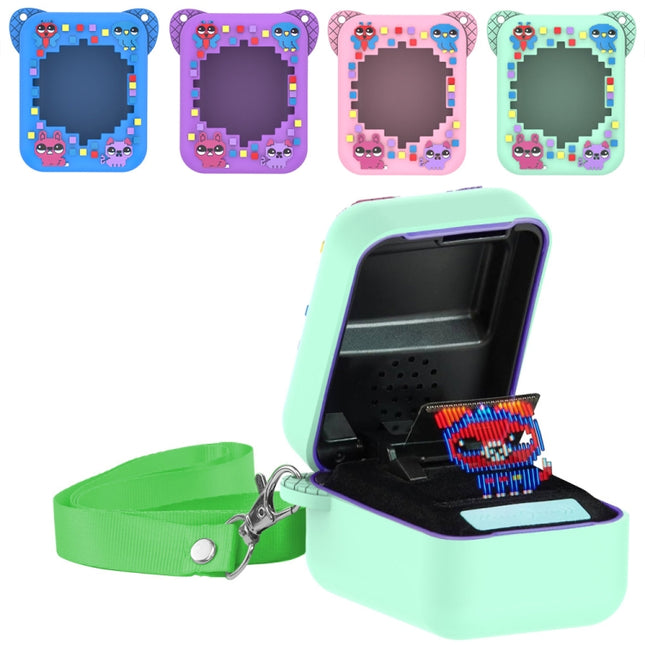 For Bitzee Electronic Pet Machine Silicone Protective Case, Blue, Light Purple, Pink, Mint Green