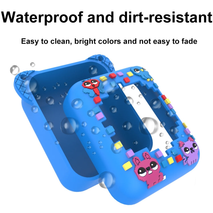 For Bitzee Electronic Pet Machine Silicone Protective Case, Blue, Light Purple, Pink, Mint Green
