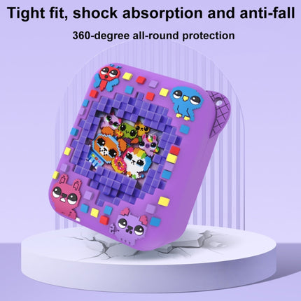 For Bitzee Electronic Pet Machine Silicone Protective Case, Blue, Light Purple, Pink, Mint Green