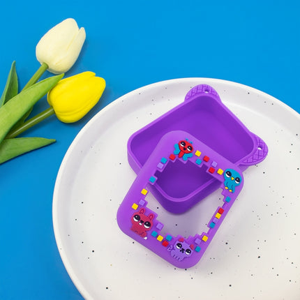 For Bitzee Electronic Pet Machine Silicone Protective Case, Blue, Light Purple, Pink, Mint Green