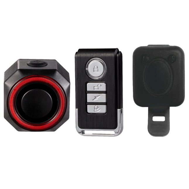 Bicycle Smart Taillight Anti-theft Alarm Brake Warning Light, WL03C Remote Control, WL03C Set + Silicone Remote Control, WL09C Remote Control