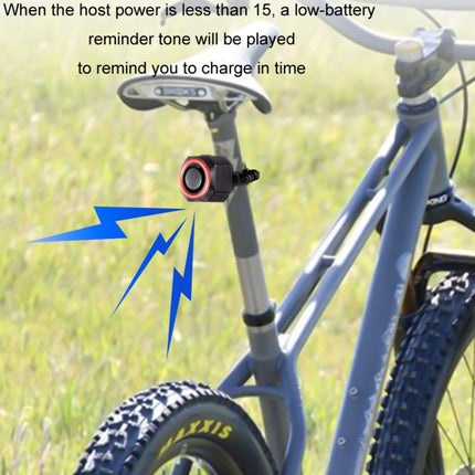 Bicycle Smart Taillight Anti-theft Alarm Brake Warning Light, WL03C Remote Control, WL03C Set + Silicone Remote Control, WL09C Remote Control