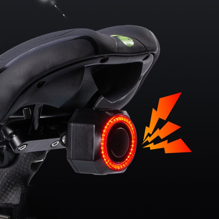 Bicycle Smart Taillight Anti-theft Alarm Brake Warning Light, WL03C Remote Control, WL03C Set + Silicone Remote Control, WL09C Remote Control