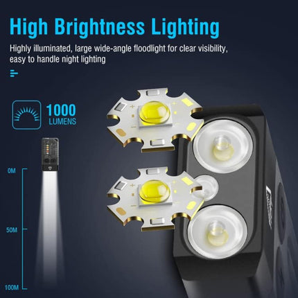 V10 Portable Keychain Light USB Rechargeable Bright Mini Flashlight