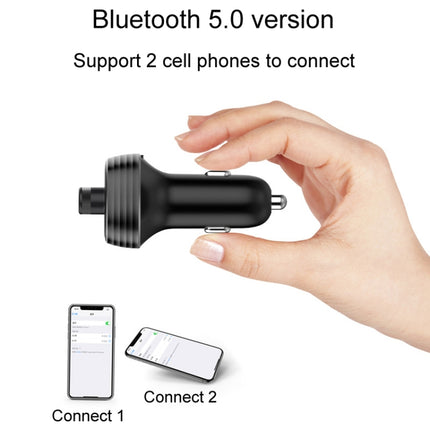 Car Bluetooth Fast Charger Receiver Auto One To Two Charger Cigarette Lighter, S-10