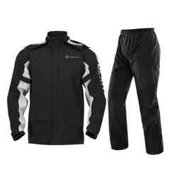 SULAITE Outdoor Motorcycle Riding Full Body Split Raincoat Suit