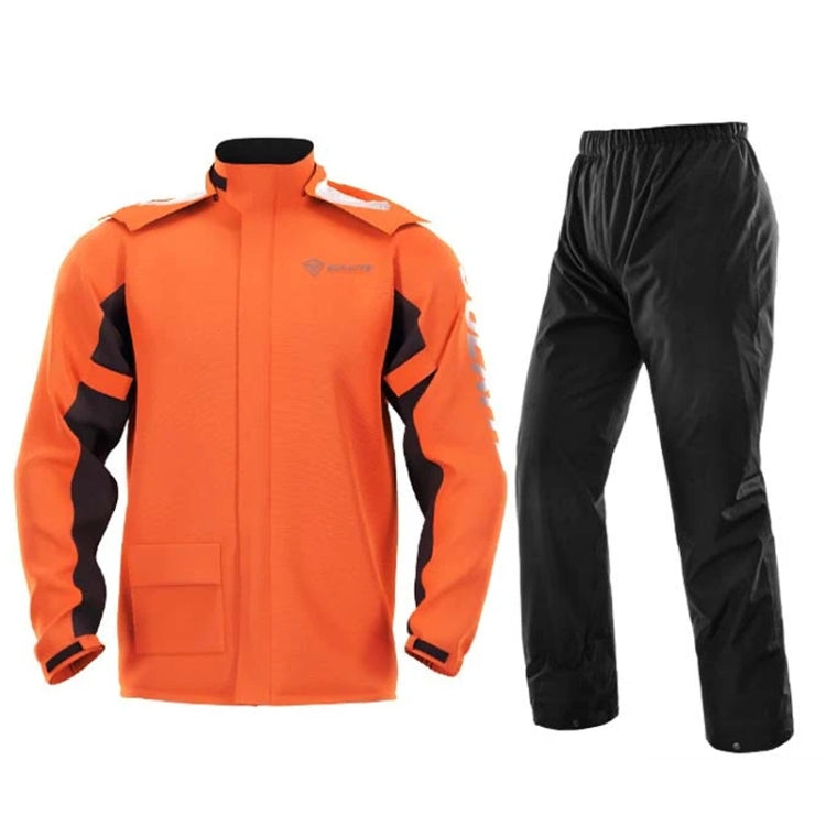 SULAITE Outdoor Motorcycle Riding Full Body Split Raincoat Suit