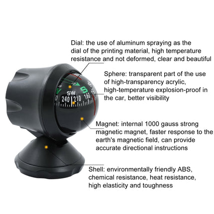 Outdoor Guide Ball Car Interior Ornament Guide Ball, LC550A