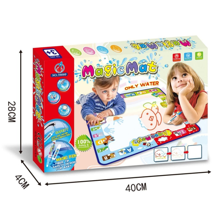 78x78cm Water Doodle Mat Writing Board Mat Magic Pen For Kids, Set 1, Set 2, Set 4, Set 8, Set 9
