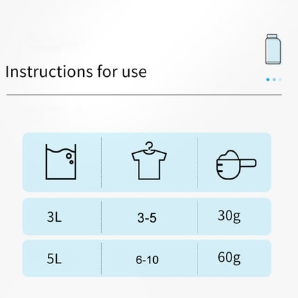 Liby Small White Series 300g Bottle Color Bleaching Powder Oxygenated De-Yellowing Explosion Salt