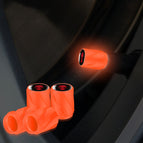 Orange Red Red Skull