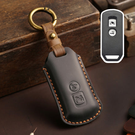 For Honda NS125LA/Lead125/PCX160/Forza 350 Hallmo Motorcycle Key Case, 2 Keys Brown, 2 Keys Blue, 2 Keys Black, 3 Keys Brown, 3 Keys Blue, 3 Keys Black