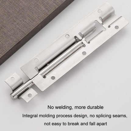 Stainless Steel Latch Door Bolt Bathroom Wooden Door And Window Anti-Theft Latch Lock, 2 inch, 3 inch, 4 inch, 5 inch, 6 inch, 8 inch, 10 inch, 12 inch