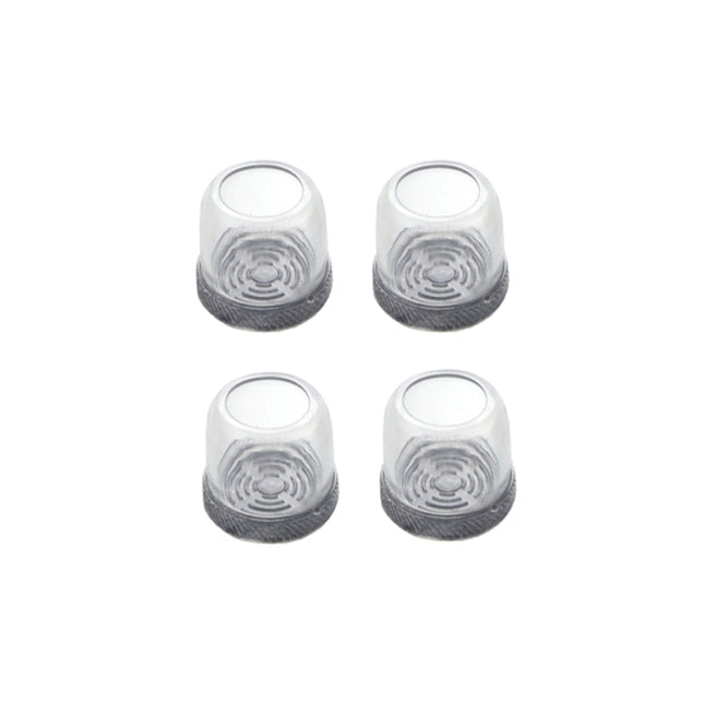 4pcs / Set Thickened Wear-Resistant Table And Chair Leg Covers Household Quiet Non-Slip Stool Foot Protector, Mini Small Round Transparent, Mini Small Round Light Gray, Mini Small Round Light Brown, Mini Small Square Transparent                        ...