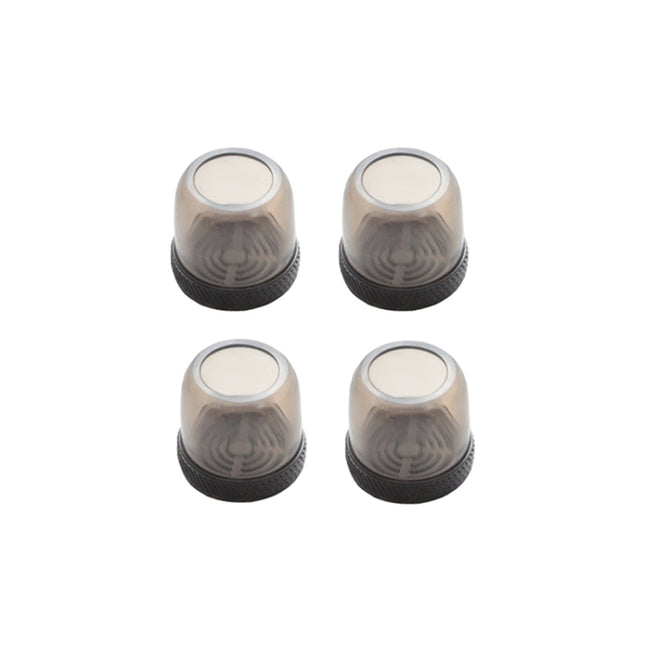 4pcs / Set Thickened Wear-Resistant Table And Chair Leg Covers Household Quiet Non-Slip Stool Foot Protector, Mini Small Round Transparent, Mini Small Round Light Gray, Mini Small Round Light Brown, Mini Small Square Transparent                        ...