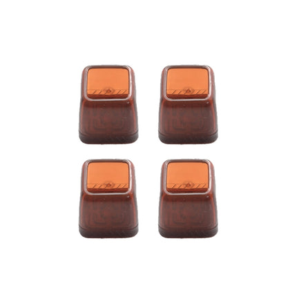 4pcs / Set Thickened Wear-Resistant Table And Chair Leg Covers Household Quiet Non-Slip Stool Foot Protector, Mini Small Round Transparent, Mini Small Round Light Gray, Mini Small Round Light Brown, Mini Small Square Transparent                        ...