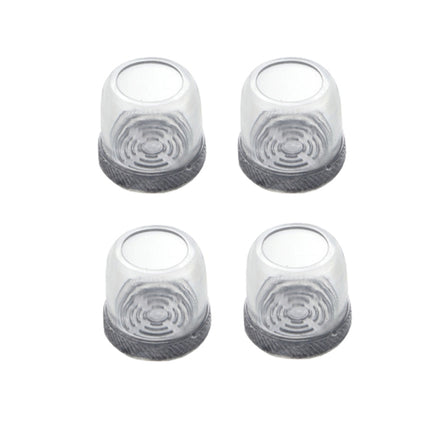 4pcs / Set Thickened Wear-Resistant Table And Chair Leg Covers Household Quiet Non-Slip Stool Foot Protector, Mini Small Round Transparent, Mini Small Round Light Gray, Mini Small Round Light Brown, Mini Small Square Transparent                        ...