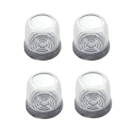 4pcs / Set Thickened Wear-Resistant Table And Chair Leg Covers Household Quiet Non-Slip Stool Foot Protector, Mini Small Round Transparent, Mini Small Round Light Gray, Mini Small Round Light Brown, Mini Small Square Transparent                        ...