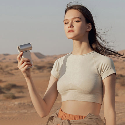 JisuLife FA55 Handheld Portable Small Fan Mini Rechargeable Electric Fan