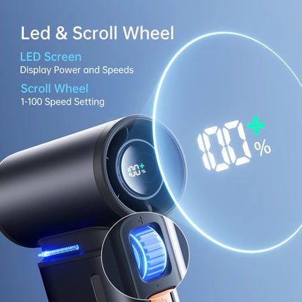 JisuLife FA55 Handheld Portable Small Fan Mini Rechargeable Electric Fan