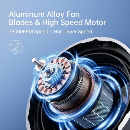 JisuLife FA55 Handheld Portable Small Fan Mini Rechargeable Electric Fan