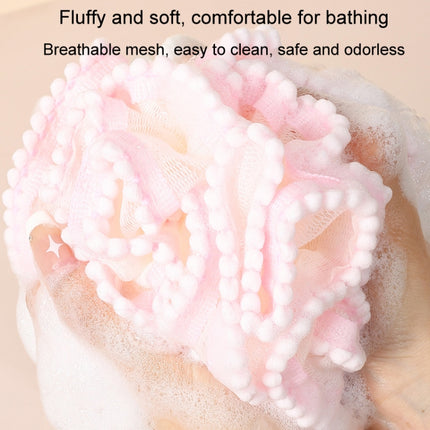 Cute Cartoon Bathing Flower Children Soft Bathing Ball Shower Foamer