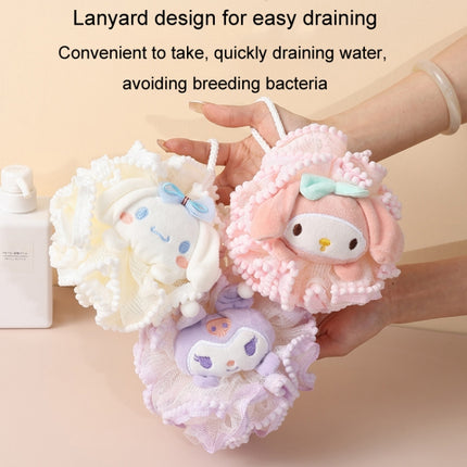 Cute Cartoon Bathing Flower Children Soft Bathing Ball Shower Foamer