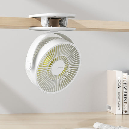 Ventilador mini de escritorio con clip JisuLife FA29A Ventilador portátil recargable por USB